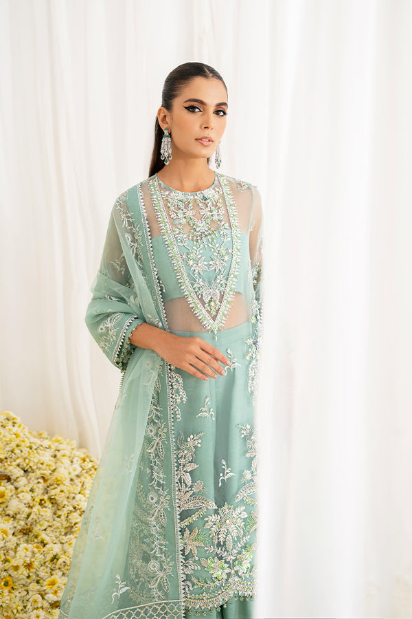 Saffron | Reveur Luxury Festive | SF-08 Aislin by Saffron - Designer Dress - Type: Ladies Clothes - Available at Libayah - 100% Original