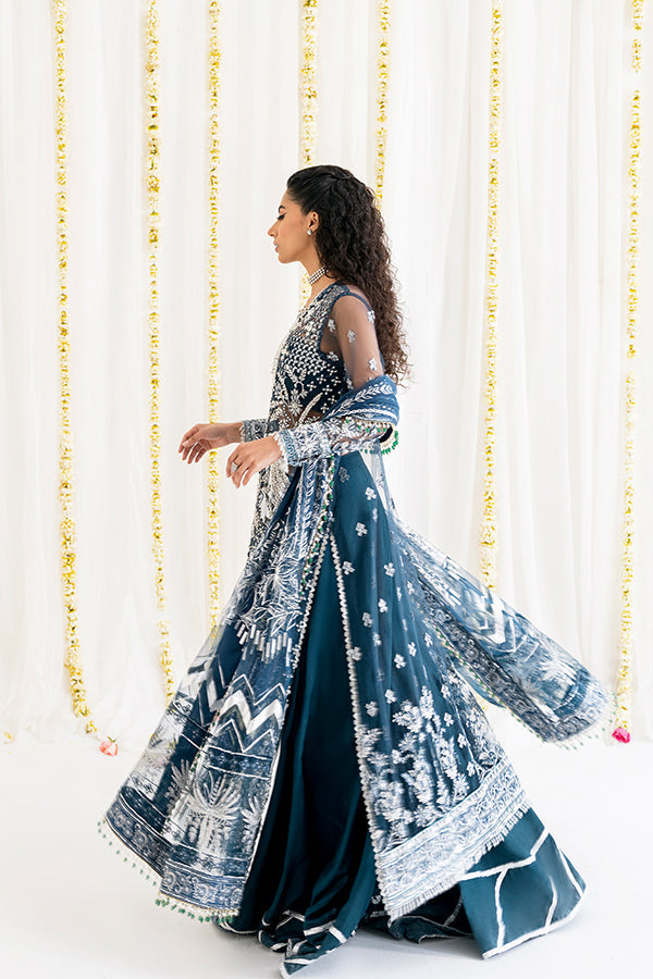 Saffron | Reveur Luxury Festive | SF-03 Celeste by Saffron - Designer Dress - Type: Ladies Clothes - Available at Libayah - 100% Original