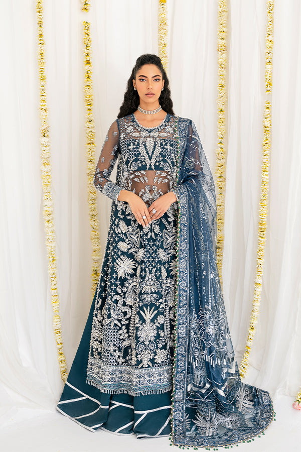 Saffron | Reveur Luxury Festive | SF-03 Celeste by Saffron - Designer Dress - Type: Ladies Clothes - Available at Libayah - 100% Original