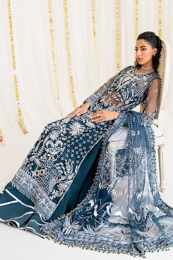 Saffron | Reveur Luxury Festive | SF-03 Celeste by Saffron - Designer Dress - Type: Ladies Clothes - Available at Libayah - 100% Original