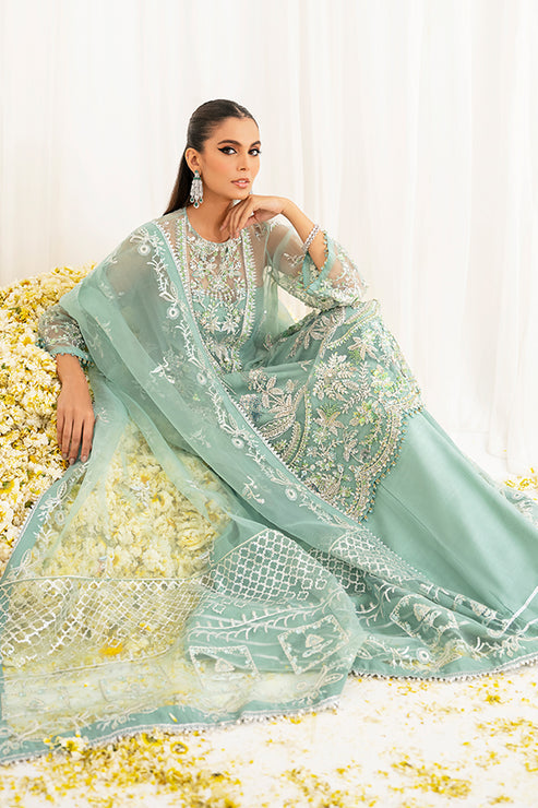 Saffron | Reveur Luxury Festive | SF-08 Aislin by Saffron - Designer Dress - Type: Ladies Clothes - Available at Libayah - 100% Original