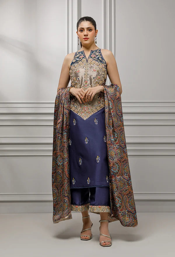 Afrozeh | Basic Pret 26 RTW | NACRE by Afrozeh - Designer Dress  - Type : Ladies Clothes - Available at Libayah - 100% Original 