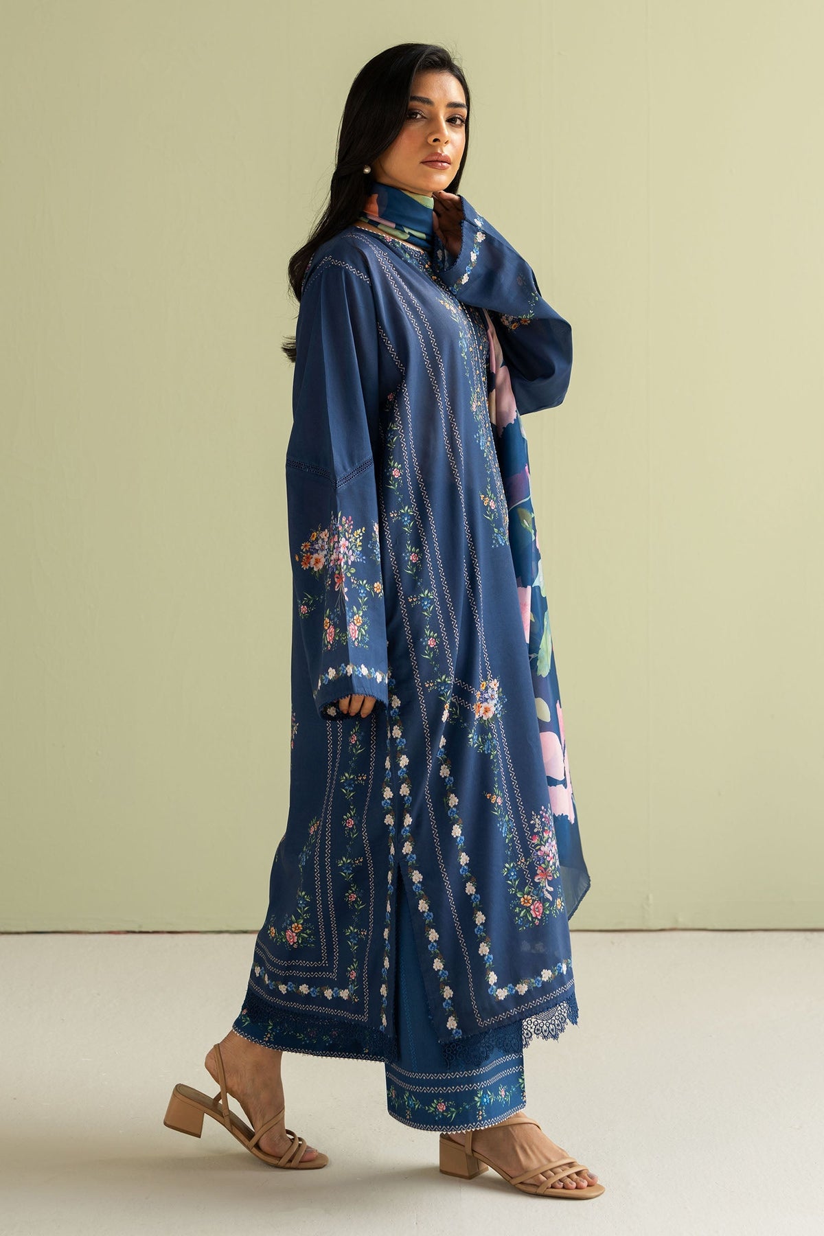 Zara Shahjahan | Coco Prints 25 | Ria-3B by Zara Shahjahan - Designer Dress - Type: Ladies Clothes - Available at Libayah - 100% Original