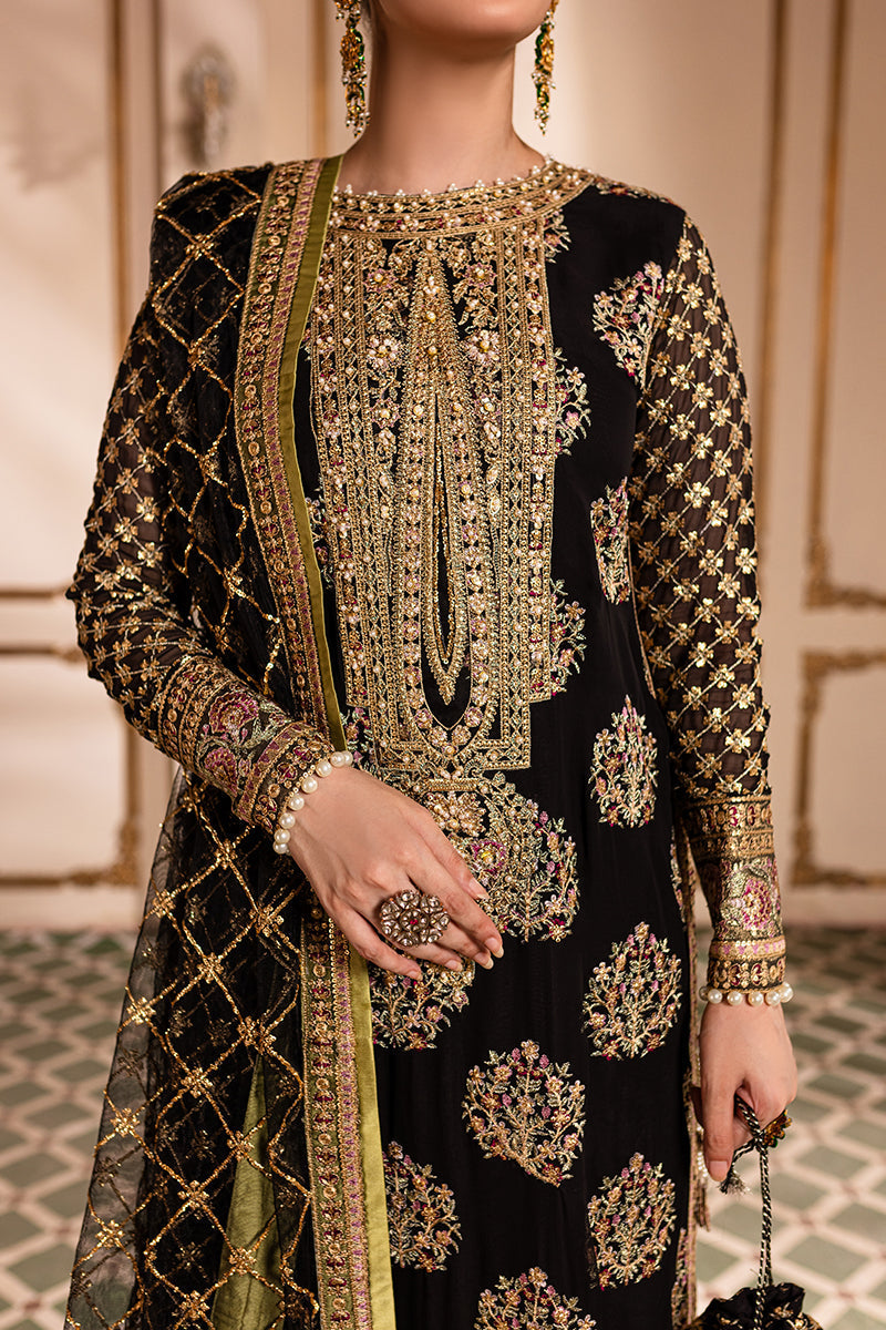 Roheenaz | Naira Chiffon 24 | Taliya by Roheenaz - Designer Dress - Type: Ladies Clothes - Available at Libayah - 100% Original