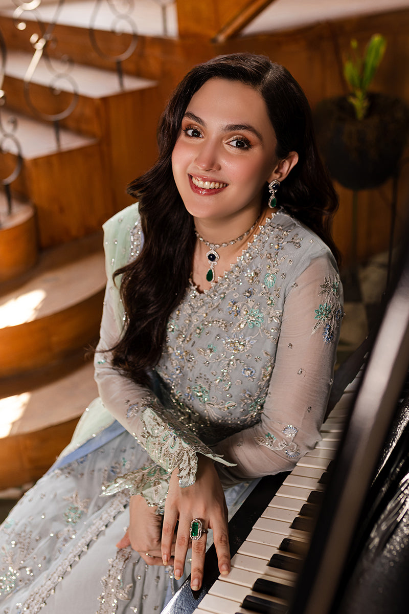 Roheenaz | Naira Chiffon 24 | Aaliyah by Roheenaz - Designer Dress - Type: Ladies Clothes - Available at Libayah - 100% Original