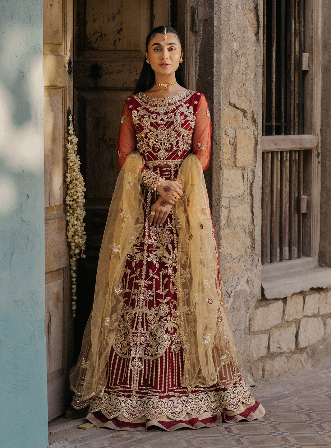 Roheenaz | Pehli Si Muhabbat Wedding Collection | Jabeen by Roheenaz - Designer Dress - Type: Ladies Clothes - Available at Libayah - 100% Original