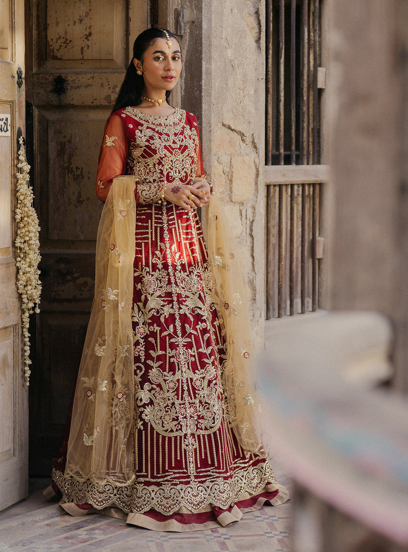 Roheenaz | Pehli Si Muhabbat Wedding Collection | Jabeen by Roheenaz - Designer Dress - Type: Ladies Clothes - Available at Libayah - 100% Original