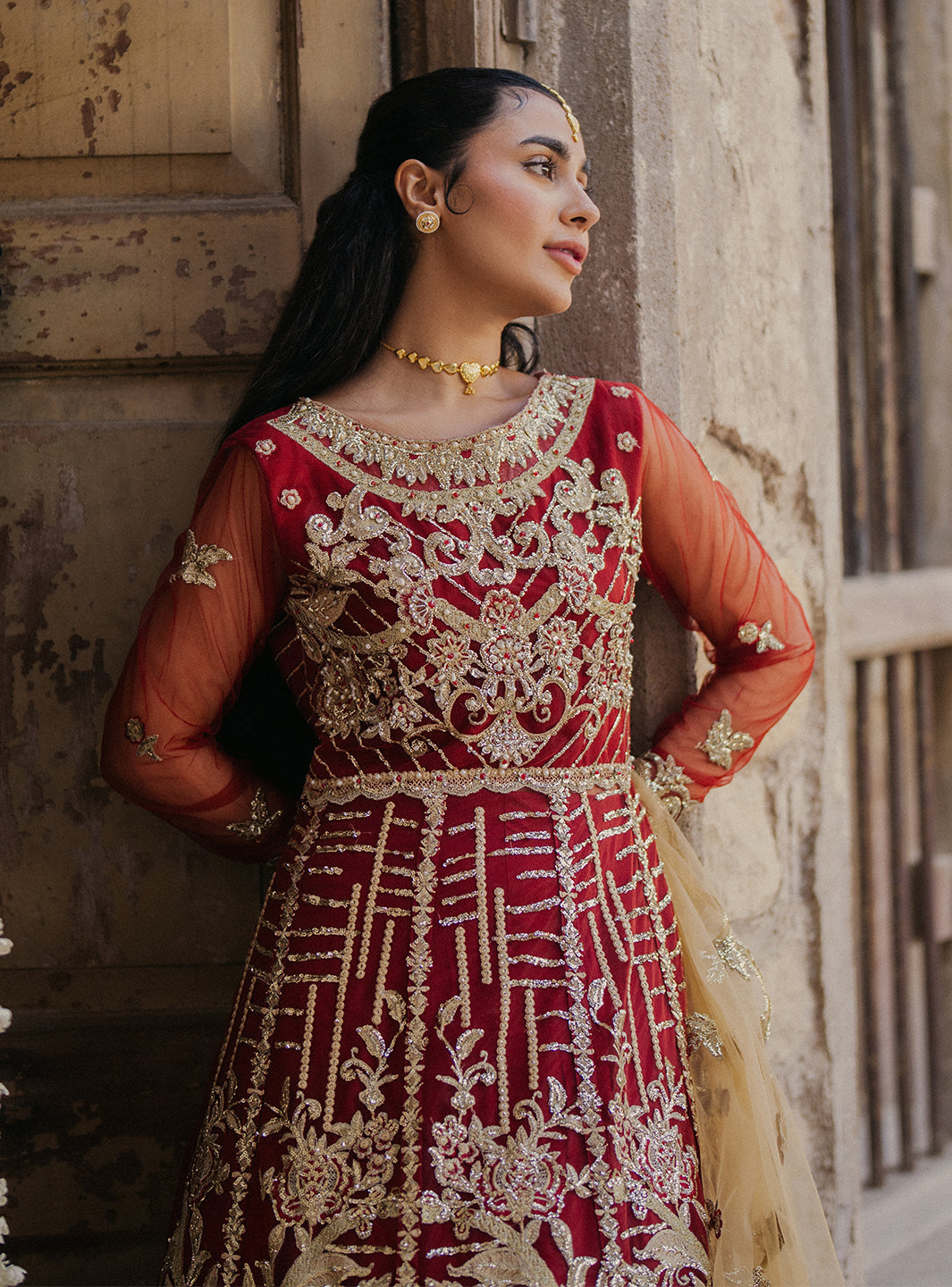 Roheenaz | Pehli Si Muhabbat Wedding Collection | Jabeen by Roheenaz - Designer Dress - Type: Ladies Clothes - Available at Libayah - 100% Original
