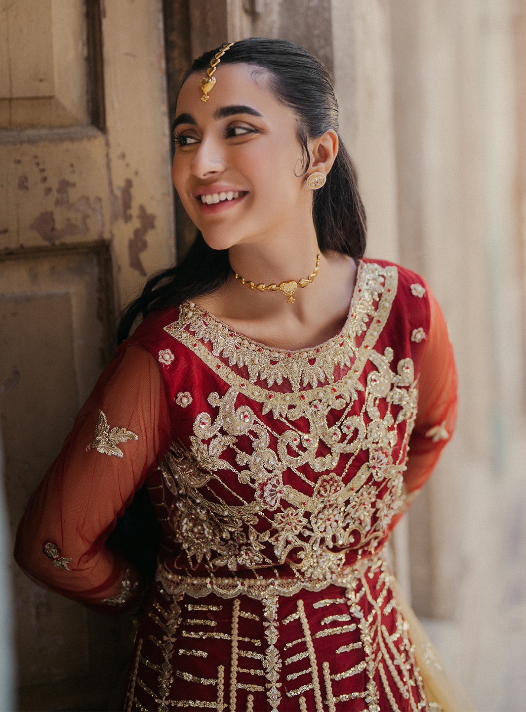 Roheenaz | Pehli Si Muhabbat Wedding Collection | Jabeen by Roheenaz - Designer Dress - Type: Ladies Clothes - Available at Libayah - 100% Original