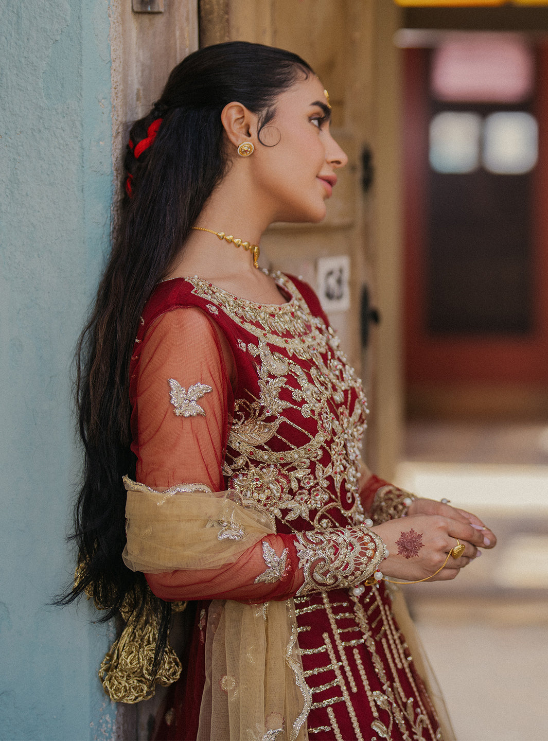 Roheenaz | Pehli Si Muhabbat Wedding Collection | Jabeen by Roheenaz - Designer Dress - Type: Ladies Clothes - Available at Libayah - 100% Original