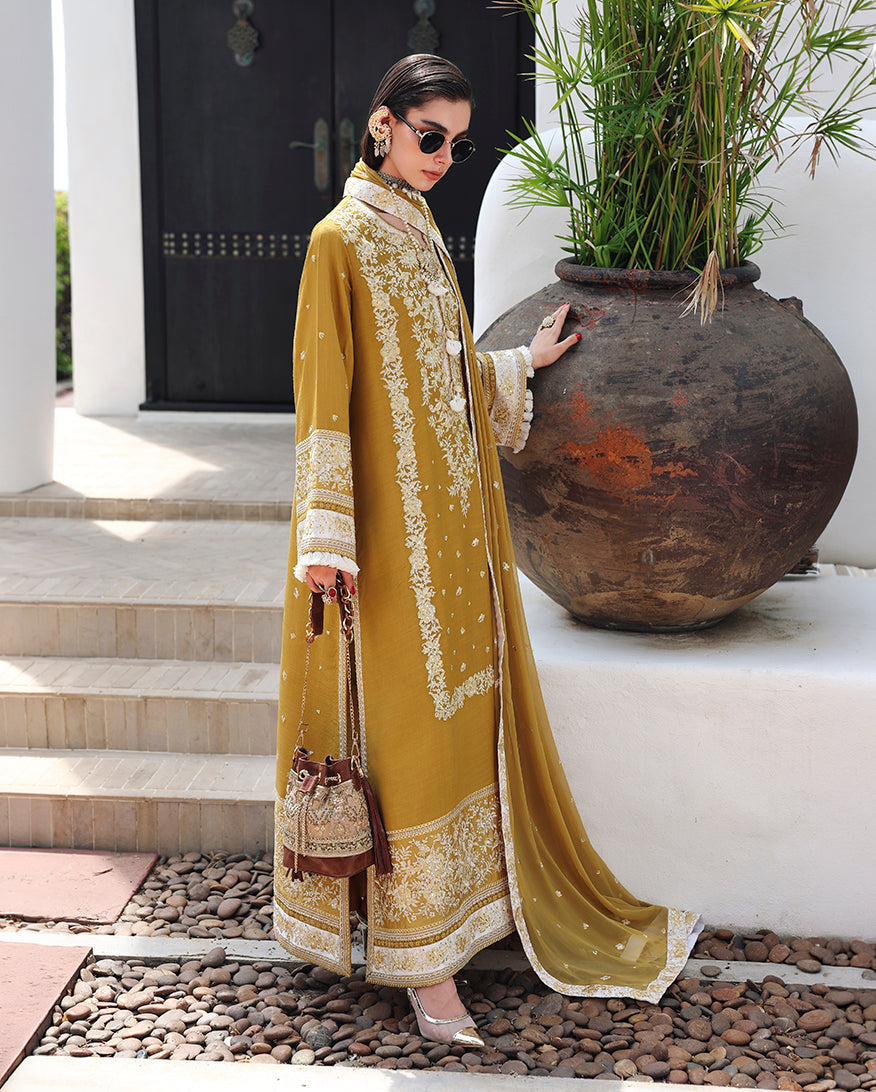 Mushq | Nuvera Rawsilk | Rosalie Crown by Mushq - Designer Dress  - Type : Ladies Clothes - Available at Libayah - 100% Original 