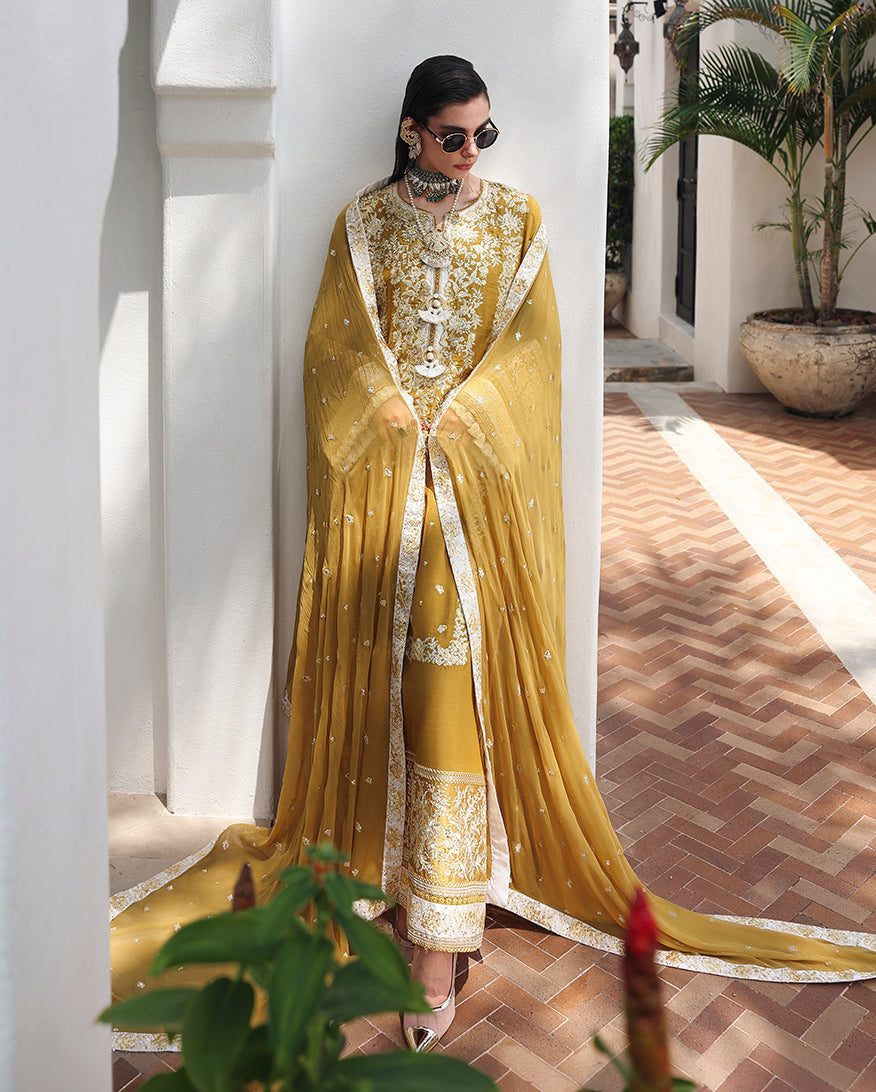 Mushq | Nuvera Rawsilk | Rosalie Crown by Mushq - Designer Dress  - Type : Ladies Clothes - Available at Libayah - 100% Original 
