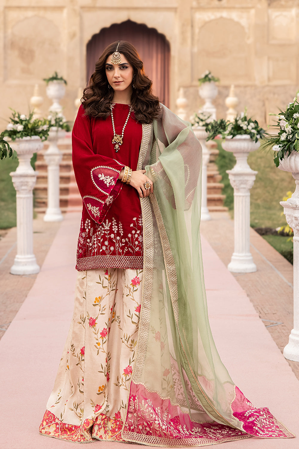 Azure | Vogue Formals | Rose Reverie by Azure - Designer Dress - Type: Ladies Clothes - Available at Libayah - 100% Original