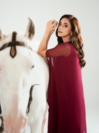 Afrozeh | Basic Pret 26 RTW | NACRE by Afrozeh - Designer Dress  - Type : Ladies Clothes - Available at Libayah - 100% Original 