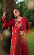 Asifa and Nabeel | Eden Cambric 25 | Rose Whisper ECU25-07 by Asifa and Nabeel - Designer Dress  - Type : Ladies Clothes - Available at Libayah - 100% Original 