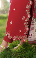 Asifa and Nabeel | Eden Cambric 25 | Rose Whisper ECU25-07 by Asifa and Nabeel - Designer Dress  - Type : Ladies Clothes - Available at Libayah - 100% Original 