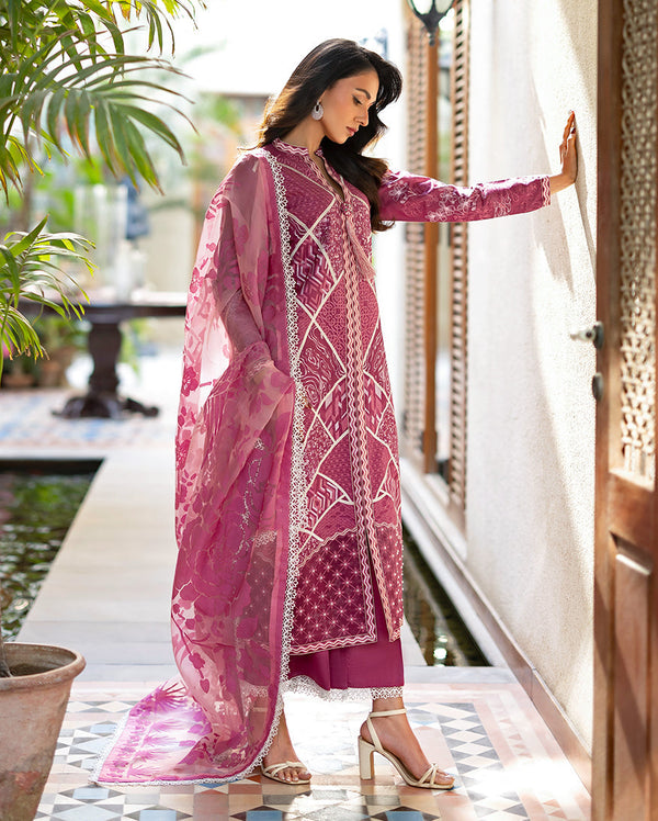 Mushq | Astoria Lawn 26 | Rosea by Mushq - Designer Dress  - Type : Ladies Clothes - Available at Libayah - 100% Original 