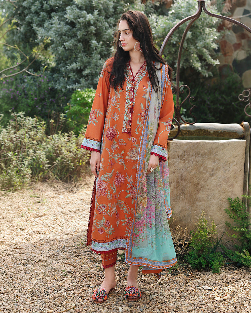 Mushq | The Secret Garden Lawn | Rosearie Dream by Mushq - Designer Dress  - Type : Ladies Clothes - Available at Libayah - 100% Original 