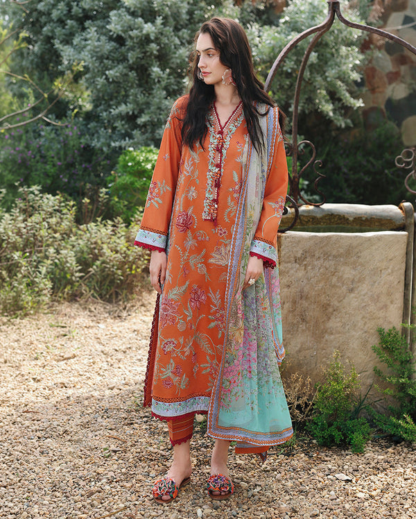 Mushq | The Secret Garden Lawn | Rosearie Dream by Mushq - Designer Dress  - Type : Ladies Clothes - Available at Libayah - 100% Original 