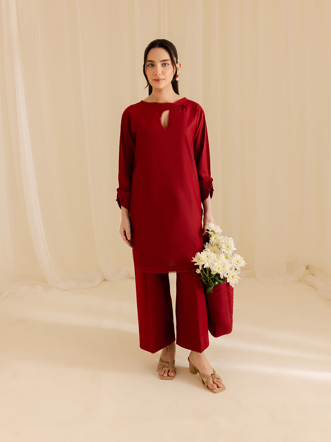 Mahnur | Petal Whispers Lawn Pret | Roselle by Mahnur - Designer Dress - Type: Ladies Clothes - Available at Libayah - 100% Original