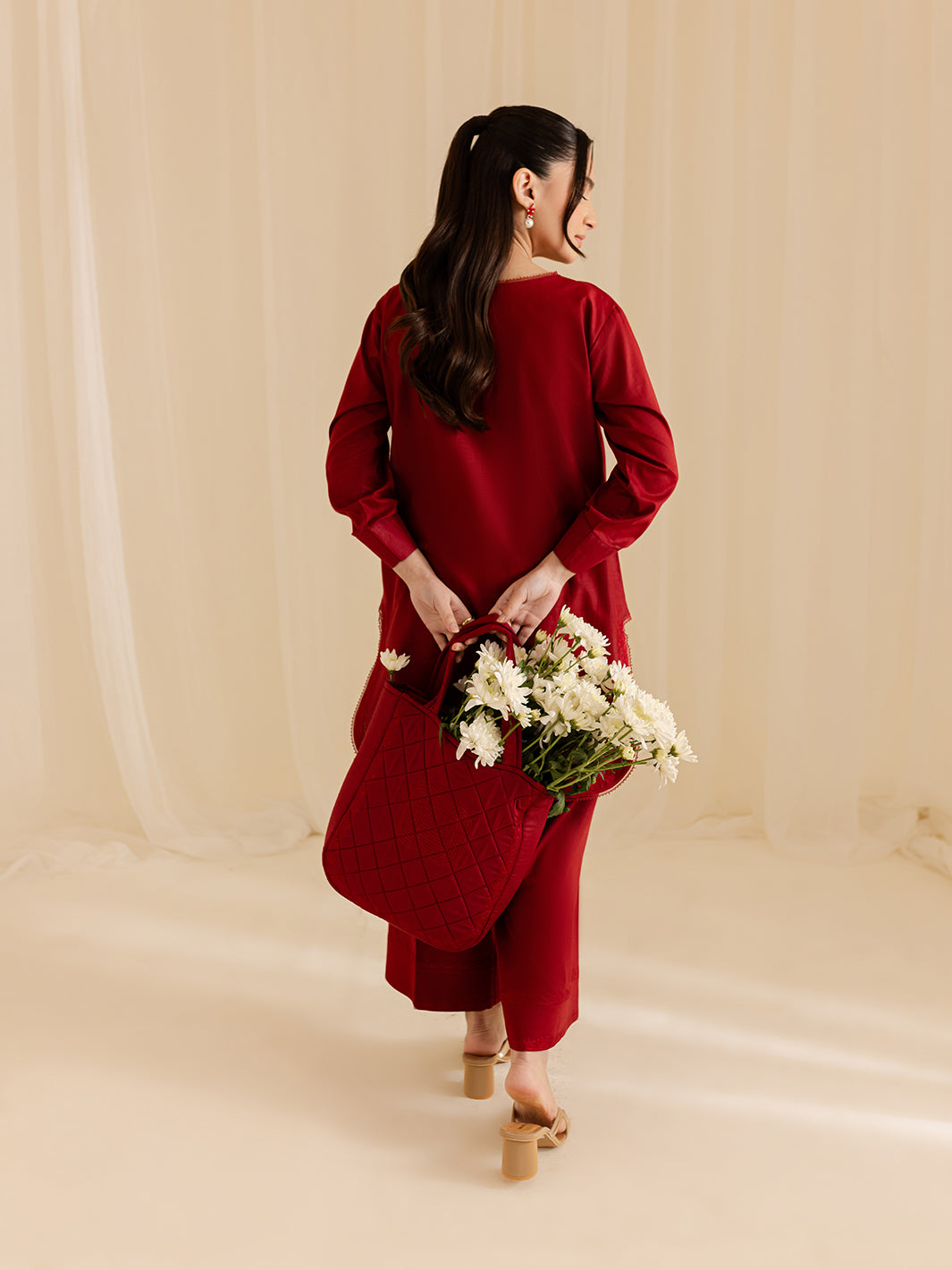Mahnur | Petal Whispers Lawn Pret | Roselle by Mahnur - Designer Dress - Type: Ladies Clothes - Available at Libayah - 100% Original