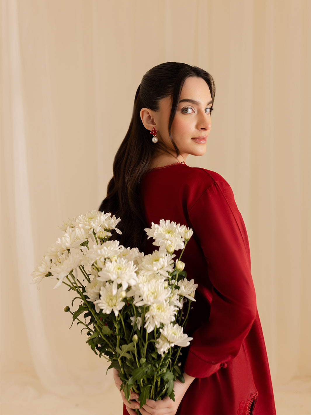 Mahnur | Petal Whispers Lawn Pret | Roselle by Mahnur - Designer Dress - Type: Ladies Clothes - Available at Libayah - 100% Original