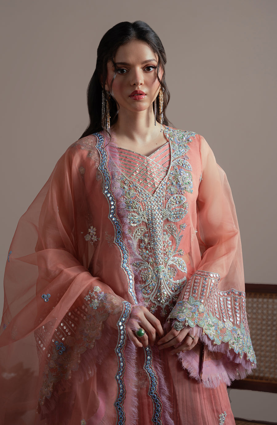 Fabiha Fatima | Elvin Pret Wear | FAYRA by Fabiha Fatima - Designer Dress  - Type : Ladies Clothes - Available at Libayah - 100% Original 
