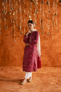 Batik | Festive Eid 26 | Roseshell - by Libayah - Registered Vendor of : Batik - 100% Original Designer Dress