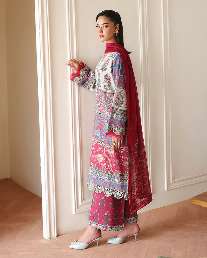 Roheenaz | Eclat Garden Printed Lawn | Rosette Dream by Roheenaz - Designer Dress  - Type : Ladies Clothes - Available at Libayah - 100% Original 