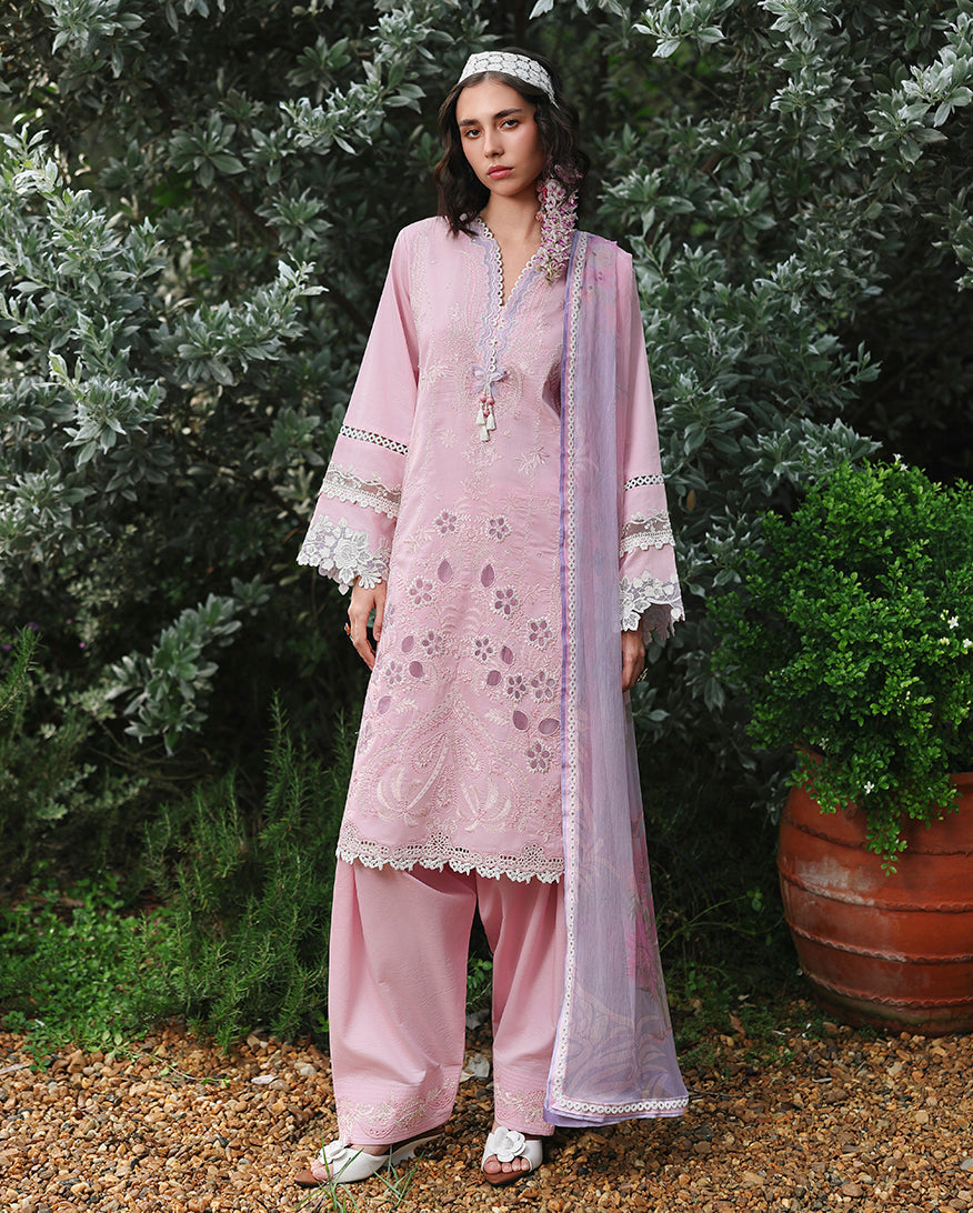 Mushq | The Secret Garden Lawn |Rosewood Secret by Mushq - Designer Dress  - Type : Ladies Clothes - Available at Libayah - 100% Original 