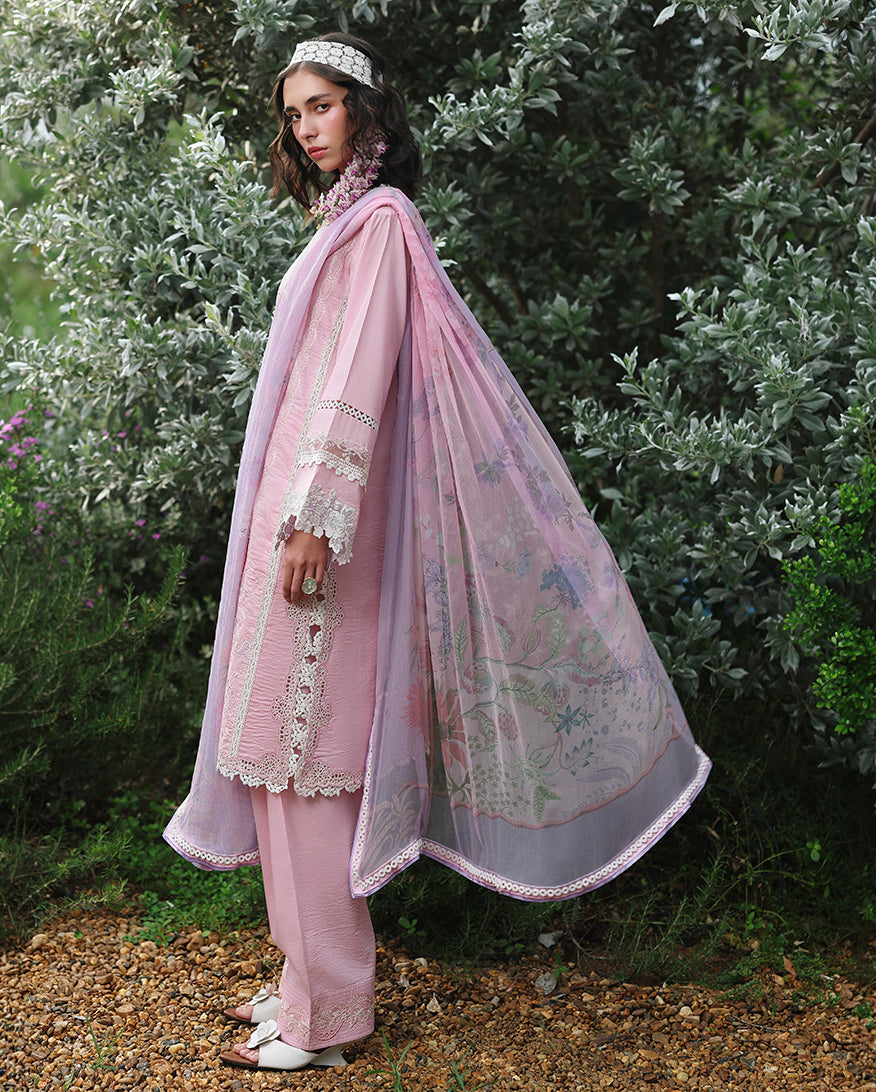 Mushq | The Secret Garden Lawn |Rosewood Secret by Mushq - Designer Dress  - Type : Ladies Clothes - Available at Libayah - 100% Original 
