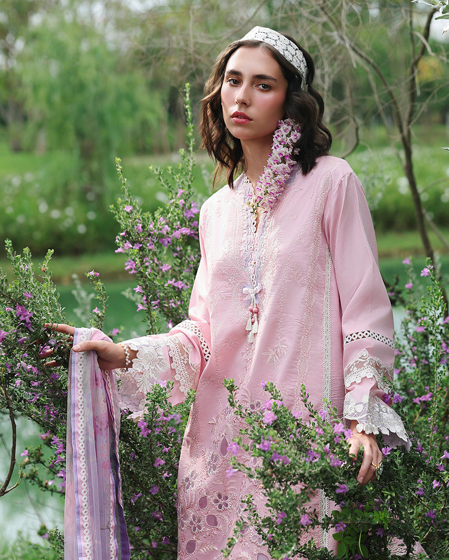 Mushq | The Secret Garden Lawn |Rosewood Secret by Mushq - Designer Dress  - Type : Ladies Clothes - Available at Libayah - 100% Original 