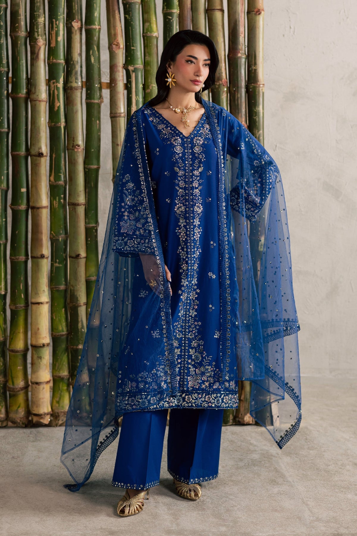 Batik | Festive Eid 26 | Roshni - by Libayah - Registered Vendor of : Batik - 100% Original Designer Dress