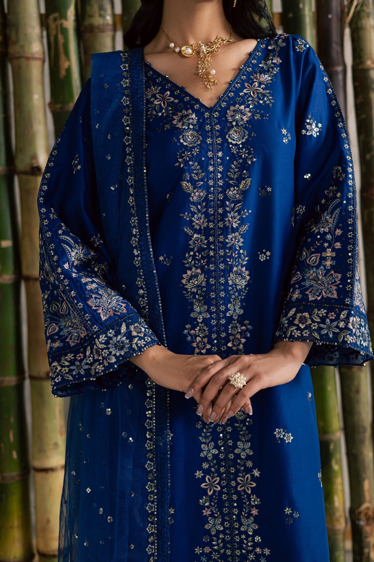 Batik | Festive Eid 26 | Roshni - by Libayah - Registered Vendor of : Batik - 100% Original Designer Dress