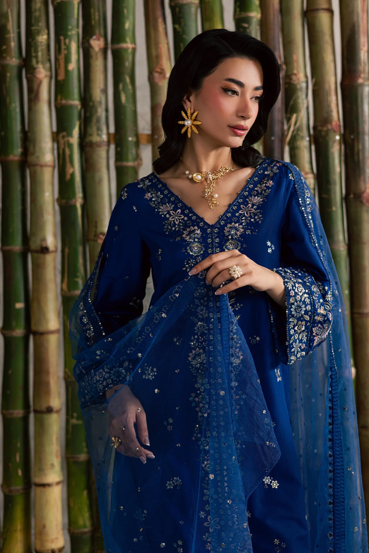 Batik | Festive Eid 26 | Roshni - by Libayah - Registered Vendor of : Batik - 100% Original Designer Dress