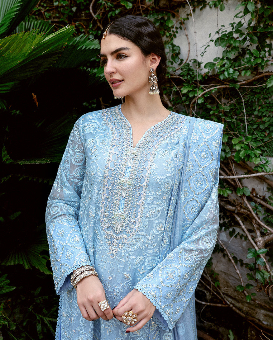 Afrozeh | Basic Pret 26 RTW | NACRE by Afrozeh - Designer Dress  - Type : Ladies Clothes - Available at Libayah - 100% Original 