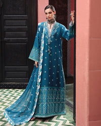 Mushq | Nuvera Rawsilk | Rouge Sapphire by Mushq - Designer Dress  - Type : Ladies Clothes - Available at Libayah - 100% Original 