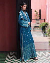 Mushq | Nuvera Rawsilk | Rouge Sapphire by Mushq - Designer Dress  - Type : Ladies Clothes - Available at Libayah - 100% Original 