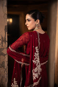 Azure | Luxe Formals | Royal Crimson by Azure - Designer Dress  - Type : Ladies Clothes - Available at Libayah - 100% Original 