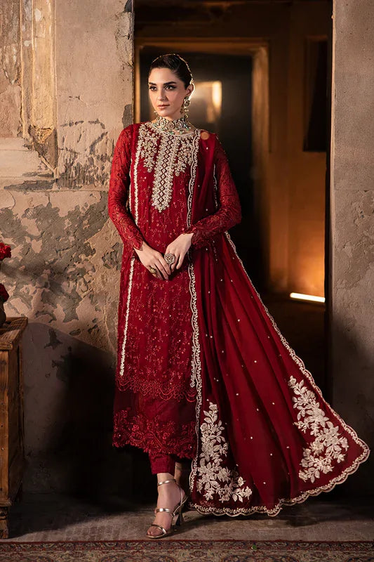 Azure | Luxe Formals | Royal Crimson by Azure - Designer Dress  - Type : Ladies Clothes - Available at Libayah - 100% Original 