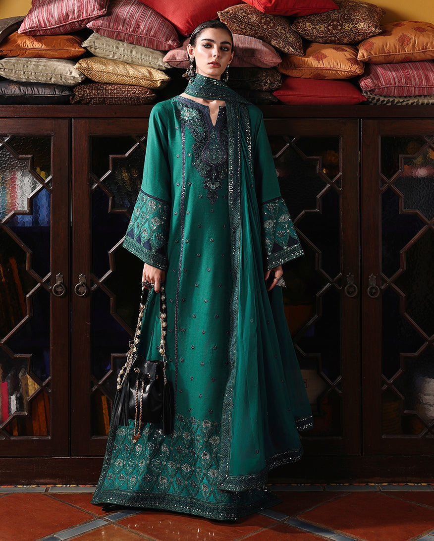 Mushq | Nuvera Rawsilk | Royal Affair by Mushq - Designer Dress  - Type : Ladies Clothes - Available at Libayah - 100% Original 