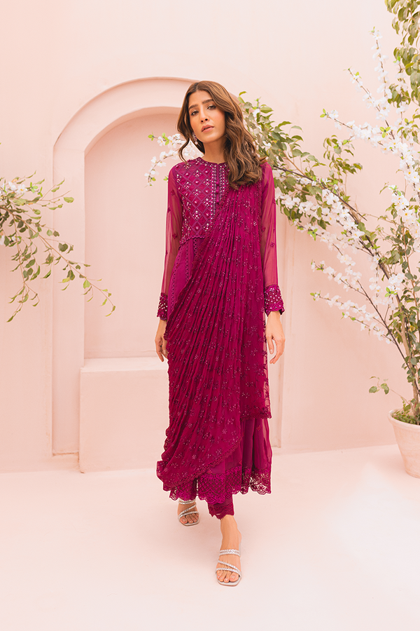 Sana Abbas | Luxury Pret | RUBA by Sana Abbas - Designer Dress - Type: Ladies Clothes - Available at Libayah - 100% Original