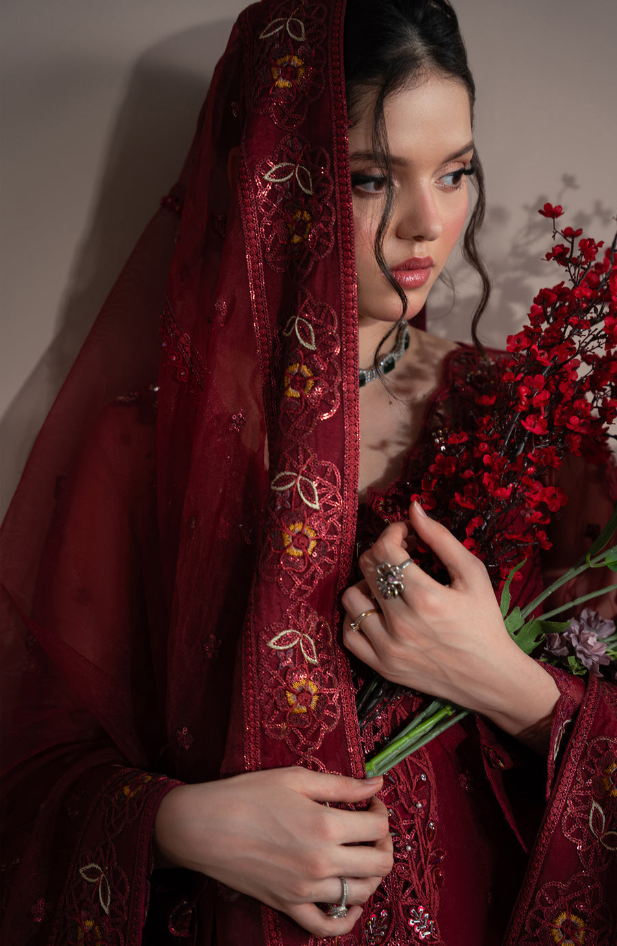 Fabiha Fatima | Elvin Pret Wear | RUBEIA by Fabiha Fatima - Designer Dress  - Type : Ladies Clothes - Available at Libayah - 100% Original 