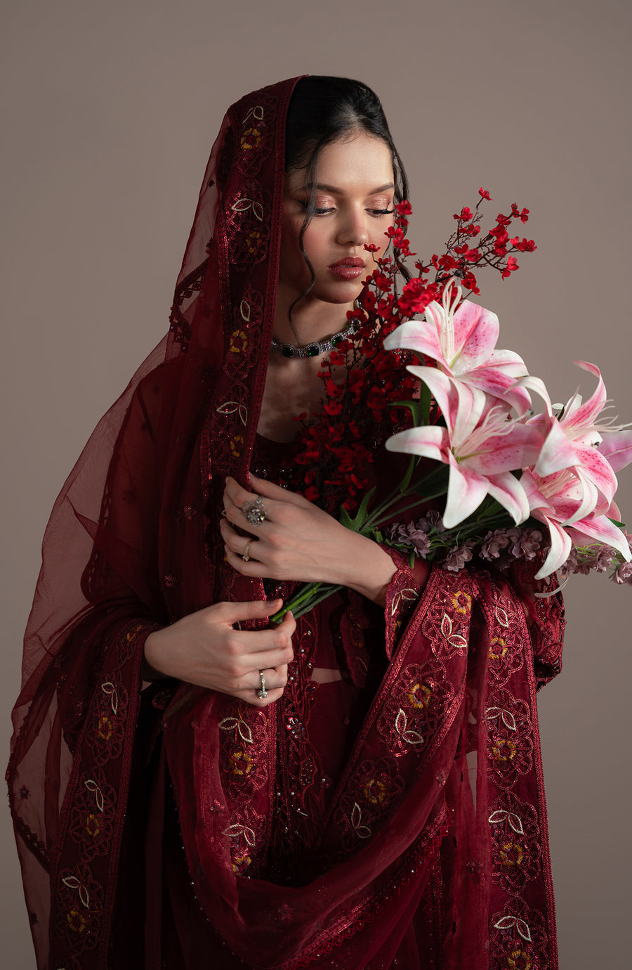Fabiha Fatima | Elvin Pret Wear | RUBEIA by Fabiha Fatima - Designer Dress  - Type : Ladies Clothes - Available at Libayah - 100% Original 