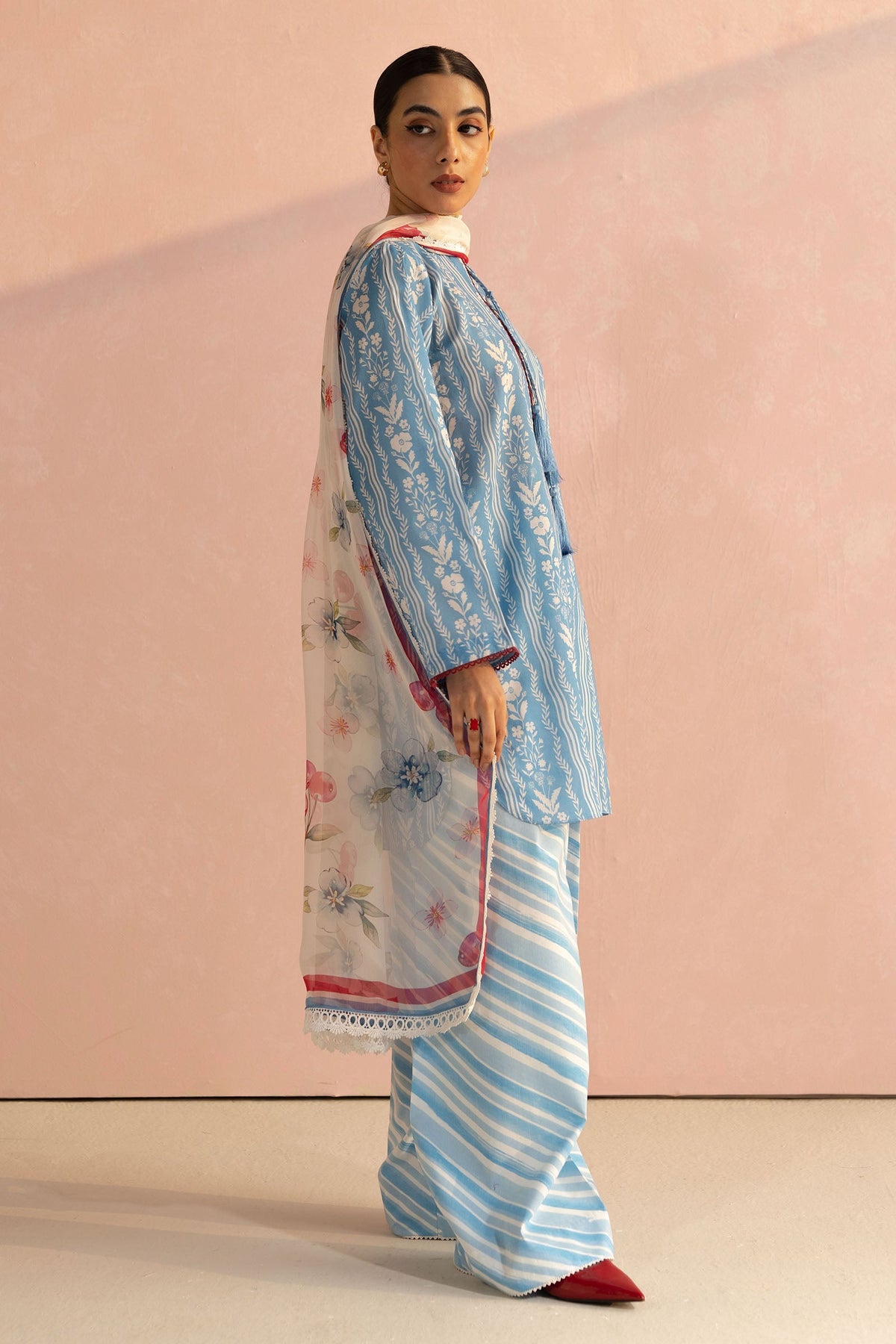 Zara Shahjahan | Coco Prints 25 | Ruby-9B by Zara Shahjahan - Designer Dress - Type: Ladies Clothes - Available at Libayah - 100% Original