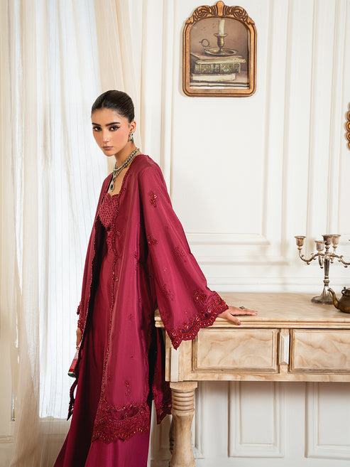 Epoque | Elysia Luxury Pret | Ruby - Designer Dress - Type : Ladies Clothes - Available at Libayah - 100% Original