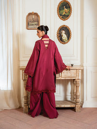 Epoque | Elysia Luxury Pret | Ruby - Designer Dress - Type : Ladies Clothes - Available at Libayah - 100% Original