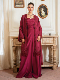 Epoque | Elysia Luxury Pret | Ruby - Designer Dress - Type : Ladies Clothes - Available at Libayah - 100% Original