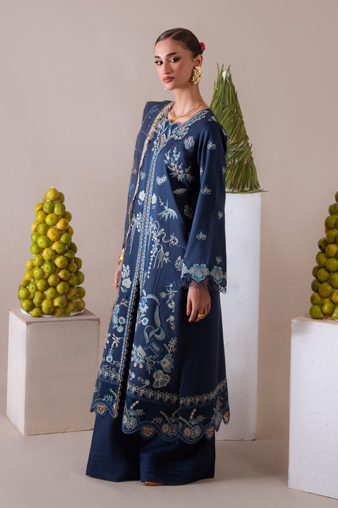 Aabyaan | Miraal Signature Embroidered Viscose 25 | RUHAB (AV-08) by Aabyaan - Designer Dress - Type : Ladies Clothes - Available at Libayah - 100% Original 