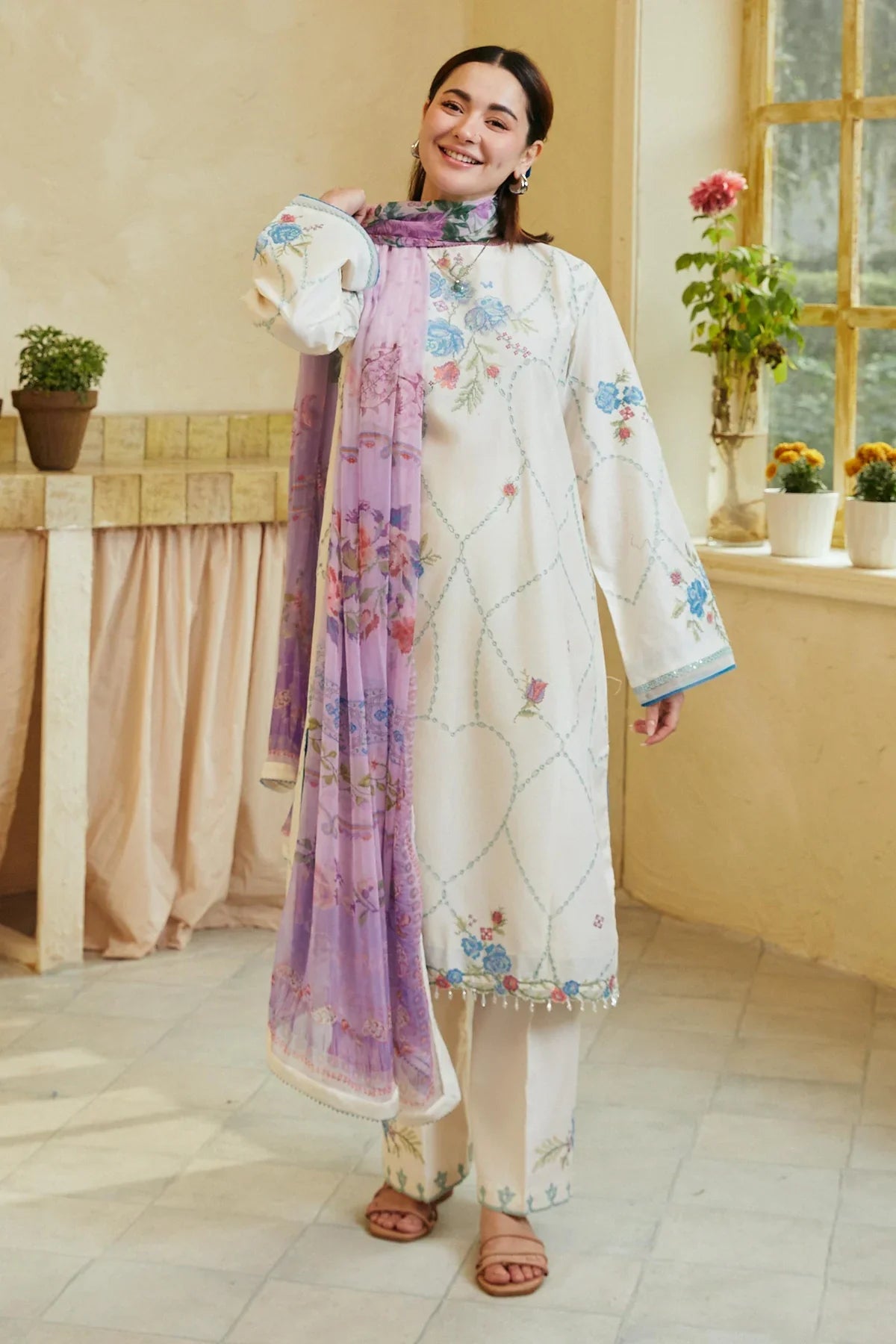 Zara Shahjahan | Coco Lawn 24 | RUHI-10A by Zara Shahjahan - Designer Dress - Type: Ladies Clothes - Available at Libayah - 100% Original